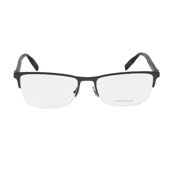 NEW  MONTBLANC EYEGLASSES RUTHENIUM HAVANA UNISEX EYEWEAR MONTBLANC - Picture 2 of 3